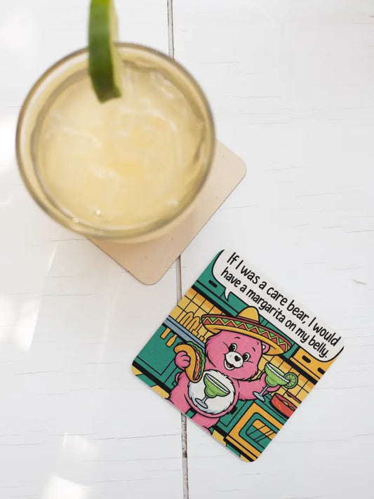 Caring Is Hard — Tequila Helps Coaster
