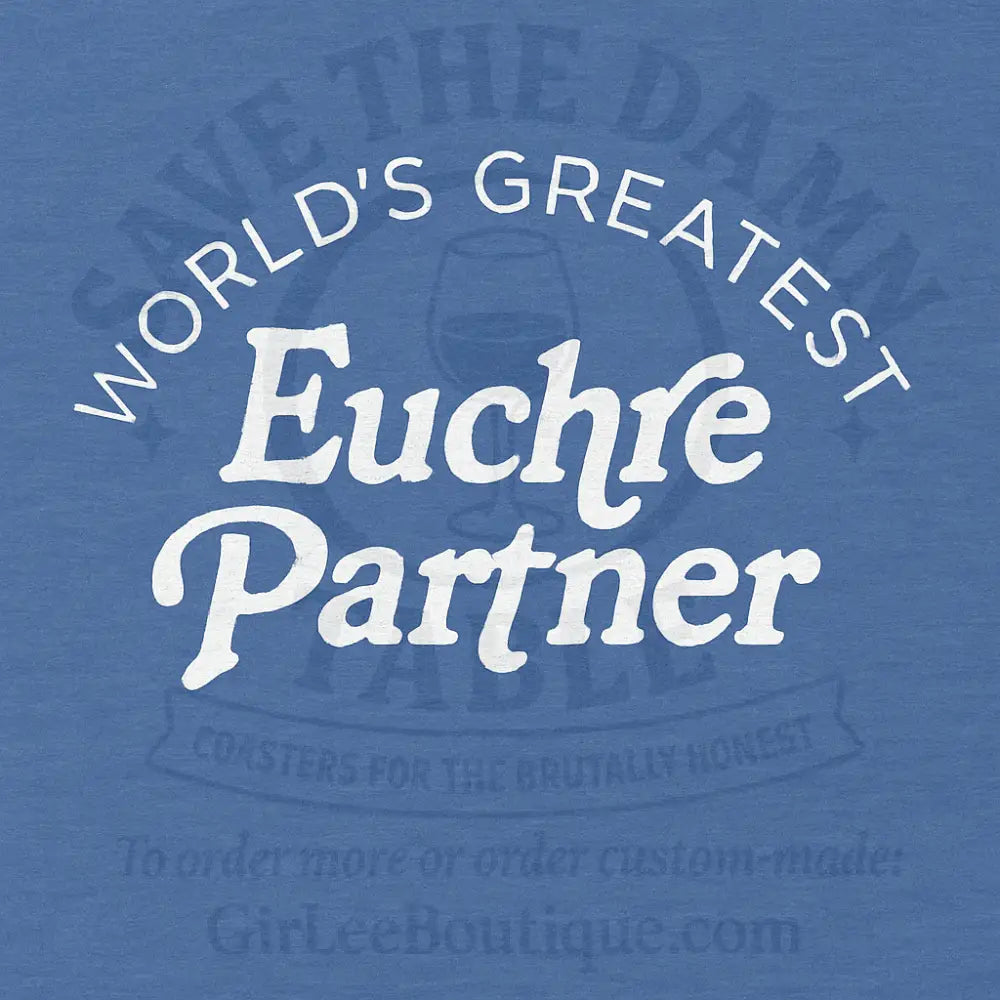 Certified Euchre Legend Coaster