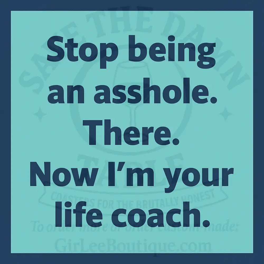 Certified Life Coach Coaster
