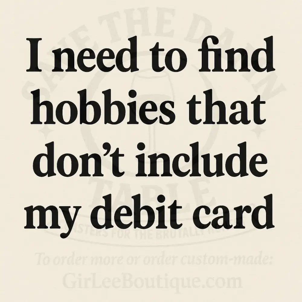 Debit Card Detox Coaster