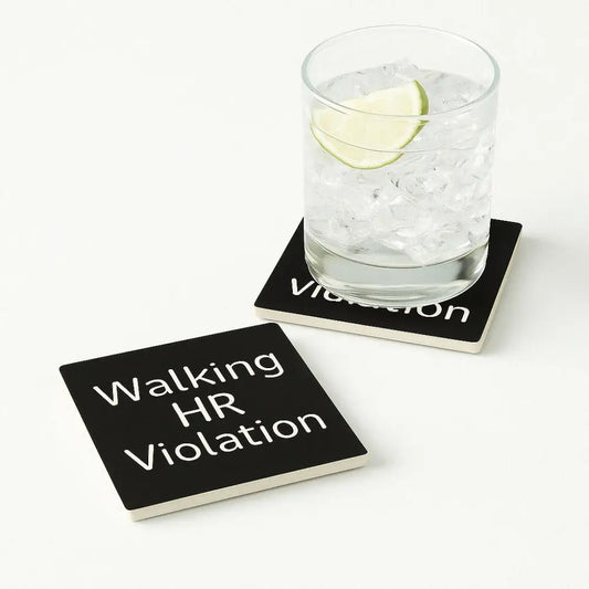 Hear no evil see no evil say less Coaster