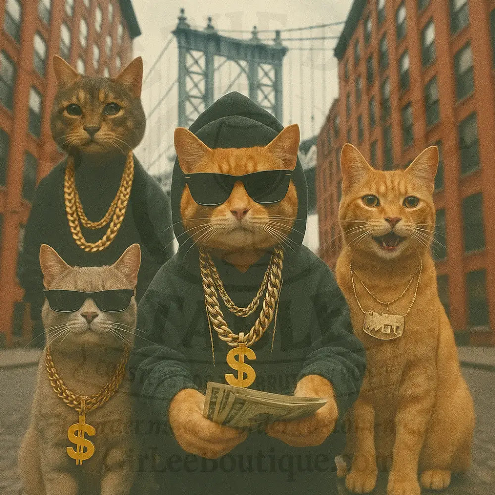 Hood Rich & Covered in Fur Coaster