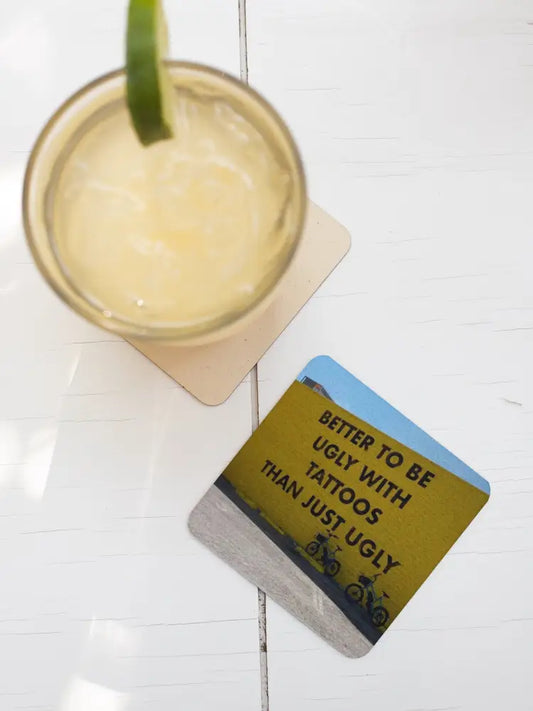 Inked and Impressive Coaster
