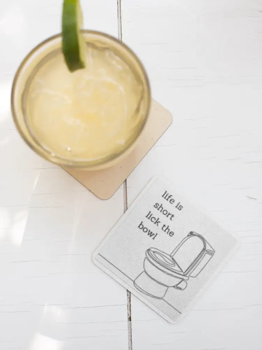 Live Like You’ve Got No Shame Coaster