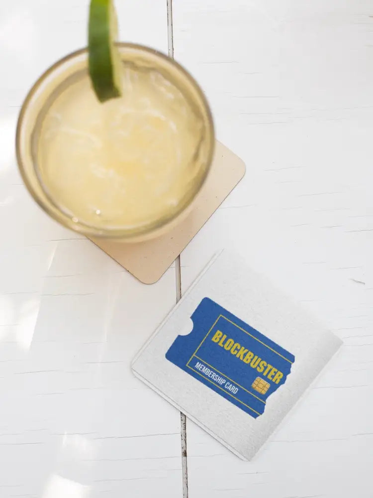 Make it a Blockbuster night Coaster