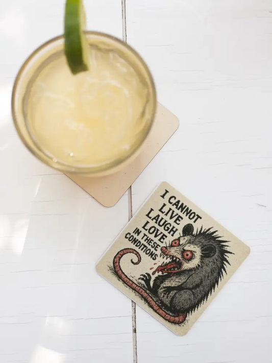 Maybe Coffee Will Help Coaster