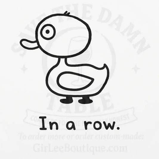 Ducks In A Row Coaster Coaster