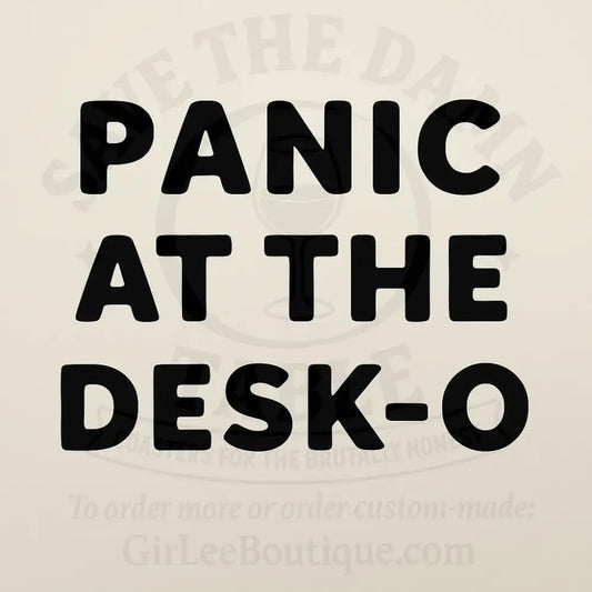 Panic At The Desk-o Coaster Coaster