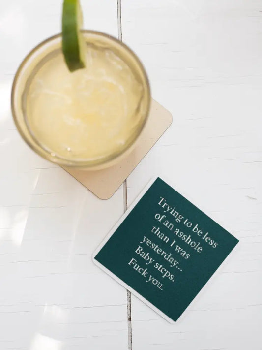 Personal Growth Bitch Coaster
