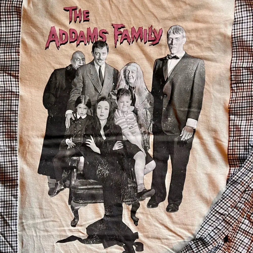 Reworked Addams Family Long Sleeve Shirts & Tops