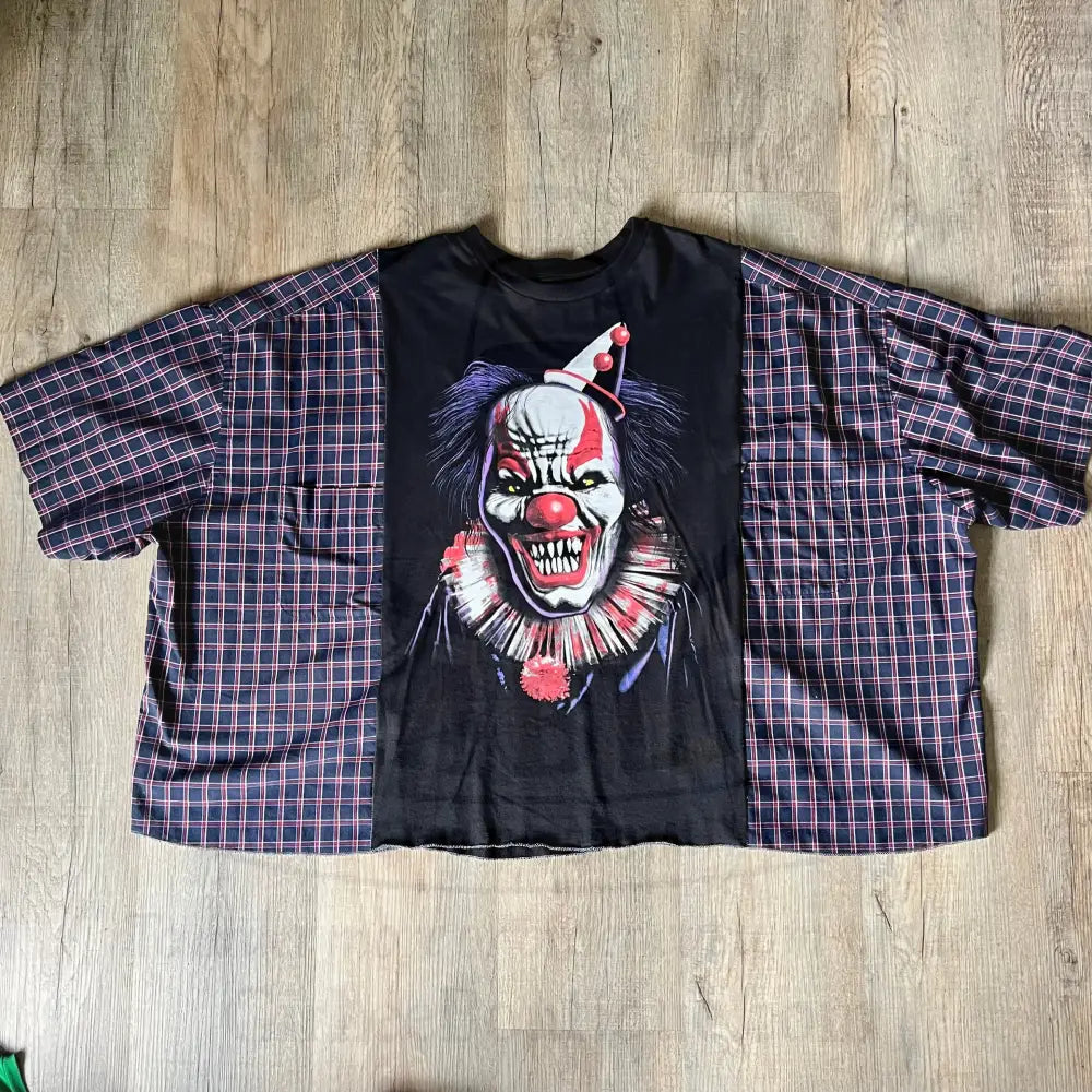 Reworked Clown Short Sleeve Shirts & Tops