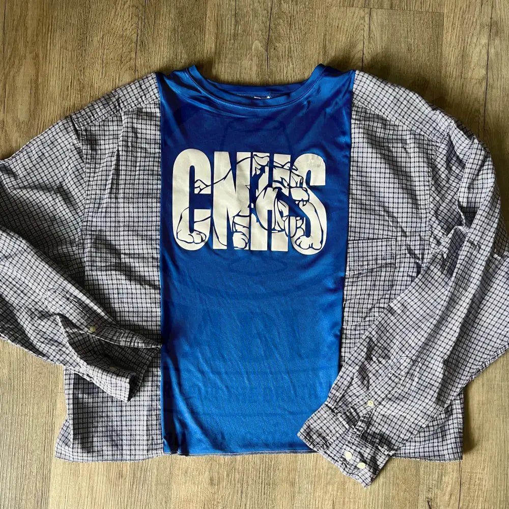 Reworked Columbus North Long Sleeve Shirts & Tops