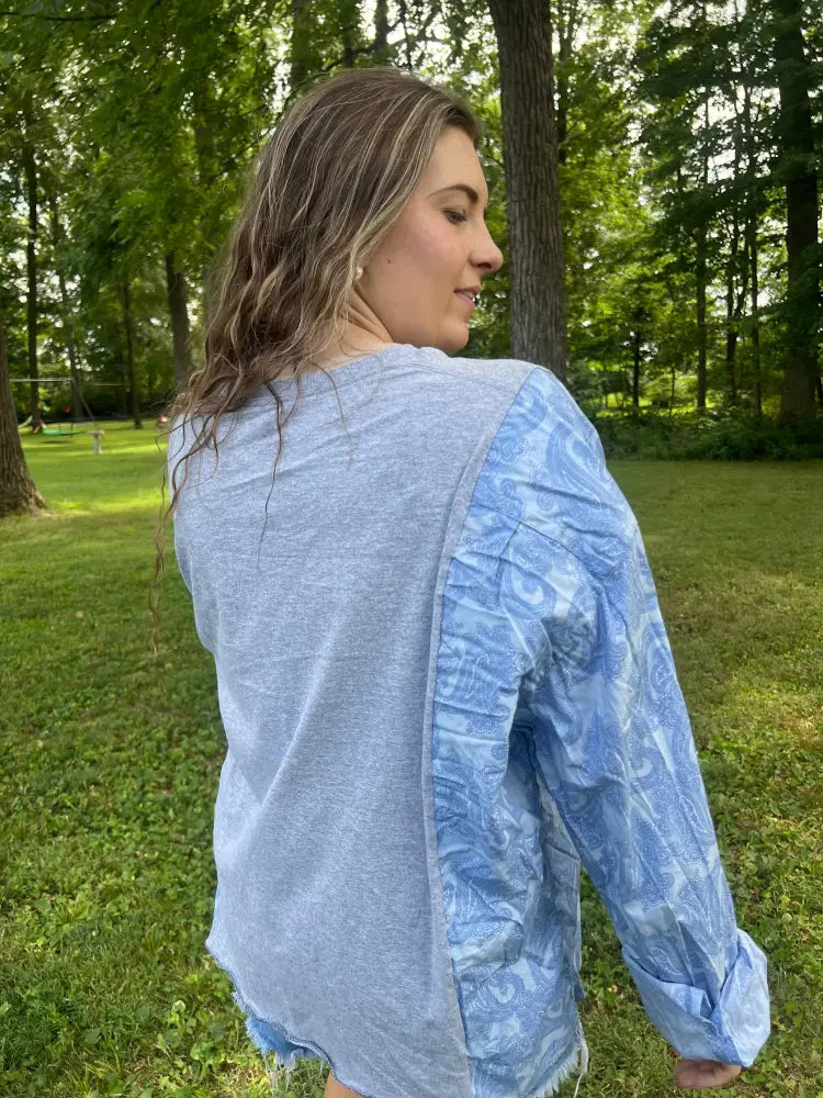 Reworked Elton John Long Sleeve Shirts & Tops