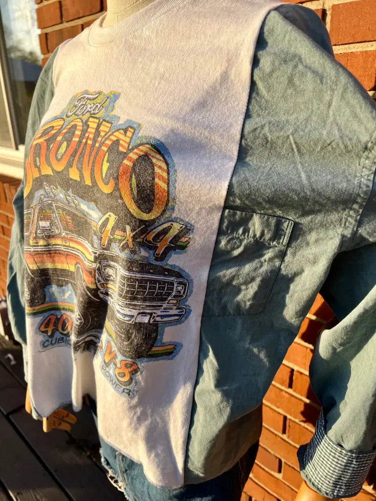 Reworked Ford Bronco Long Sleeve Shirts & Tops