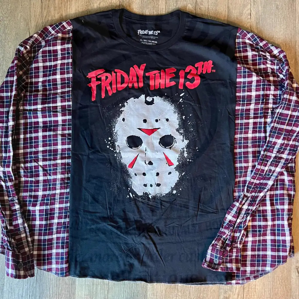Reworked Friday the 13th Long Sleeve Shirts & Tops