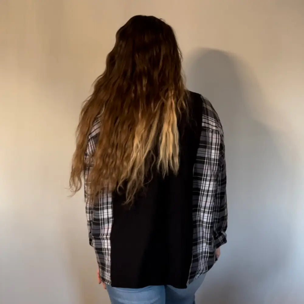 Reworked Got Beer? Flannel Long Sleeve Shirts & Tops