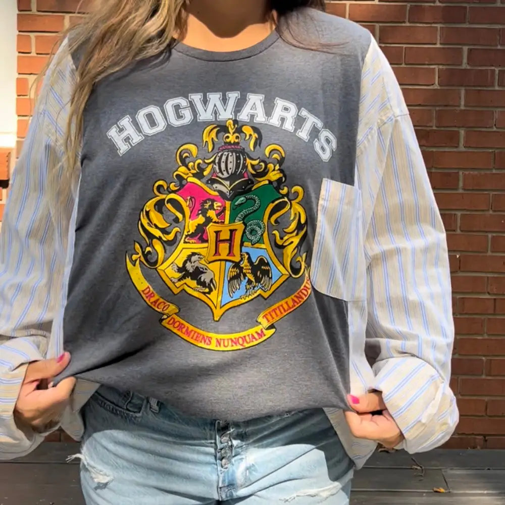 Reworked Harry Potter Long Sleeve Shirts & Tops