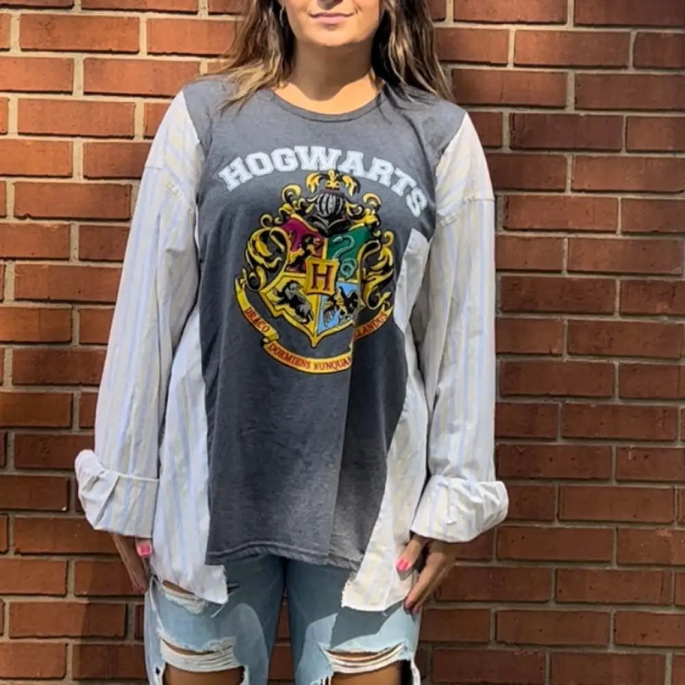 Reworked Harry Potter Long Sleeve Shirts & Tops