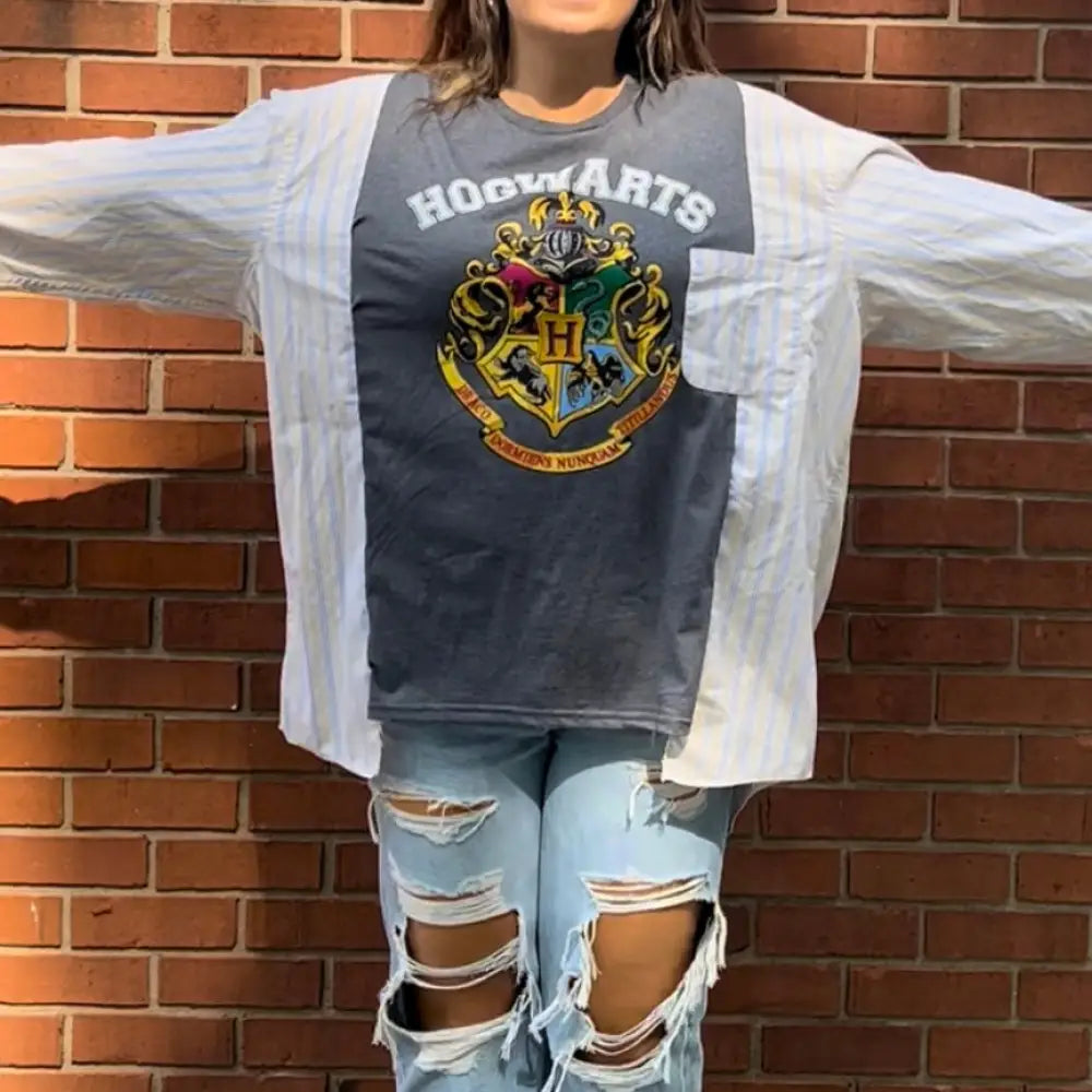 Reworked Harry Potter Long Sleeve Shirts & Tops