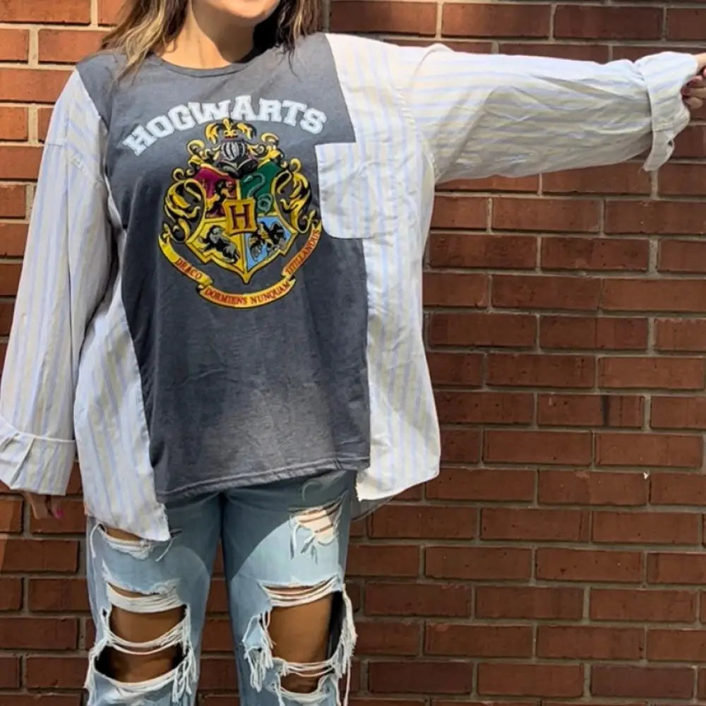 Reworked Harry Potter Long Sleeve Shirts & Tops