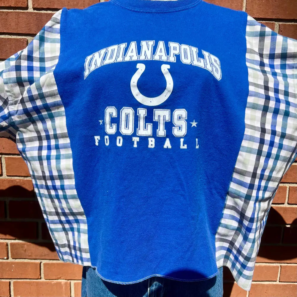 Reworked Indianapolis Colts Long Sleeve Shirts & Tops