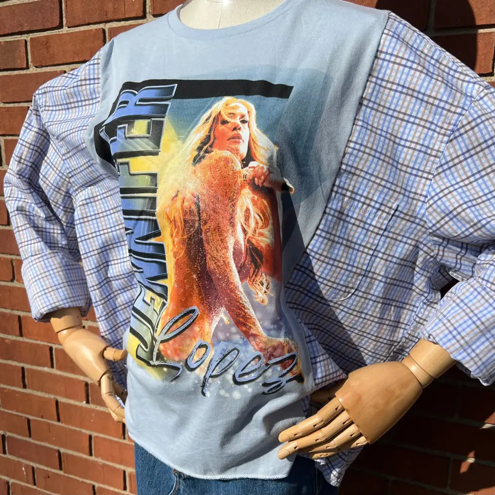 Reworked JLO Long Sleeve Shirts & Tops