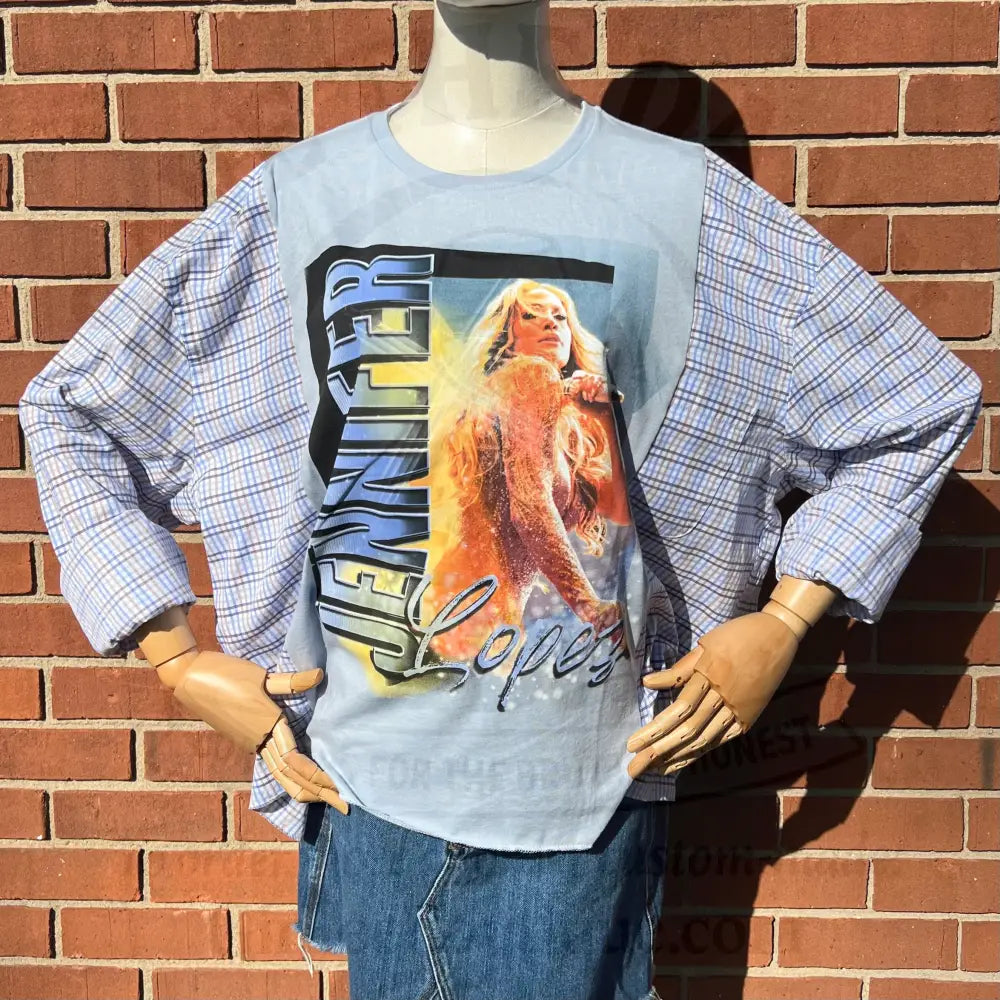 Reworked JLO Long Sleeve Shirts & Tops