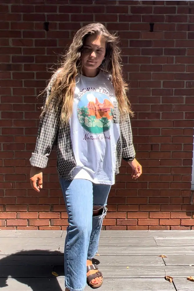 Reworked Joshua Tree Long Sleeve Shirts & Tops