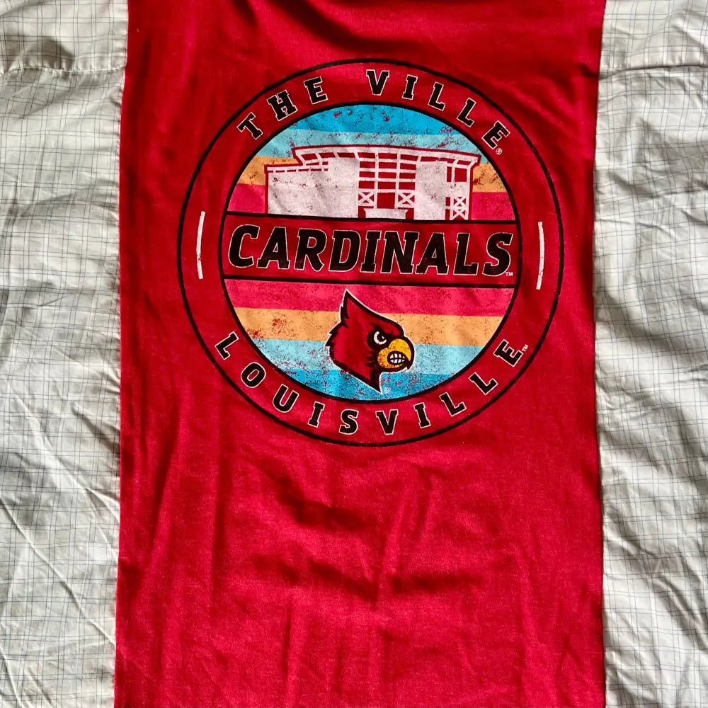 Reworked Louisville Cardinals Long Sleeve Shirts & Tops