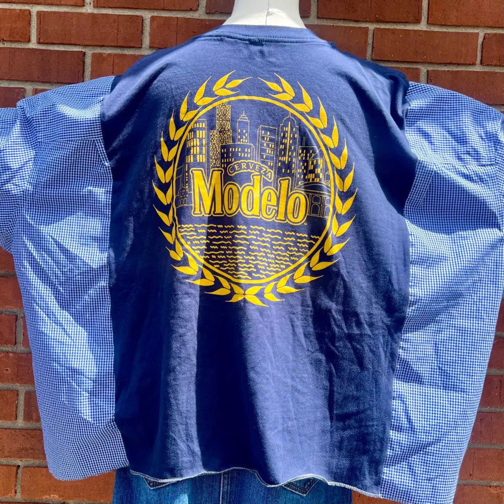 Reworked Modelo Long Sleeve Shirts & Tops