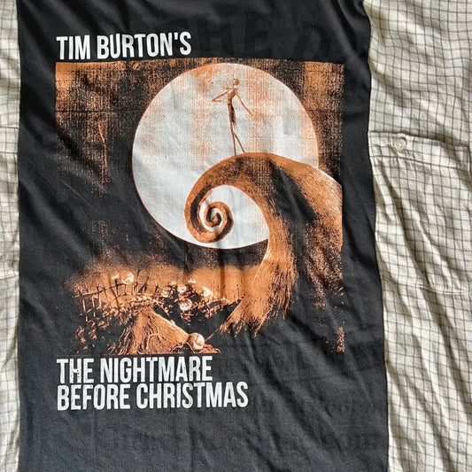Reworked Nightmare Before Christmas Short Sleeve Shirts & Tops