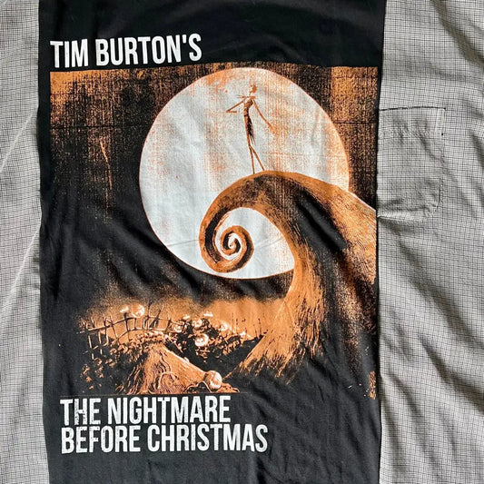 Reworked Nightmare Before Christmas Short Sleeve Shirts & Tops