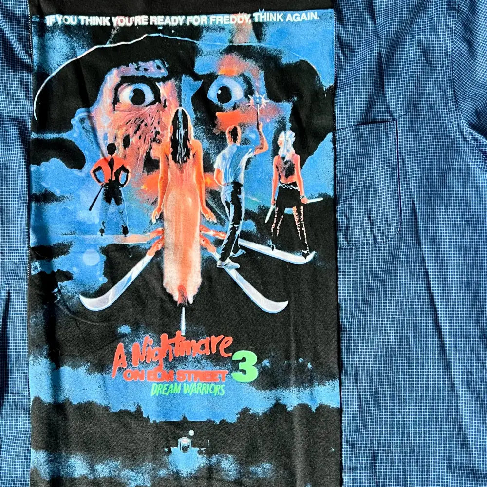 Reworked Nightmare on Elm Street Short Sleeve Shirts & Tops