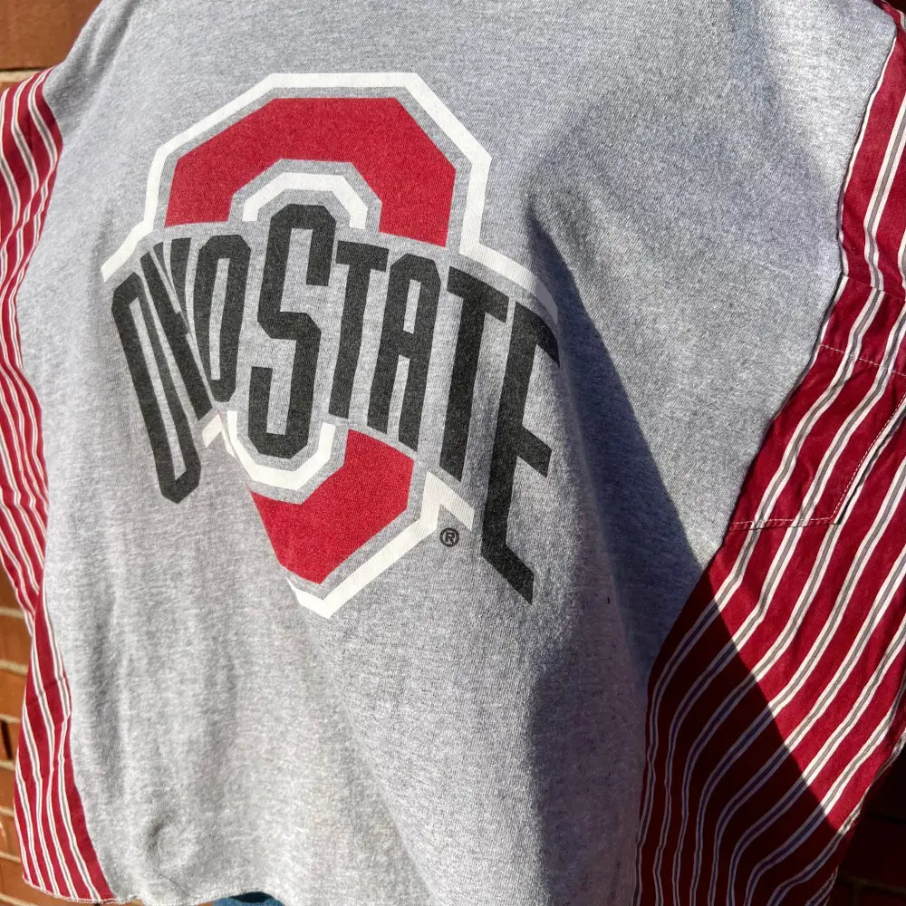 Reworked Ohio State Long Sleeve Shirts & Tops