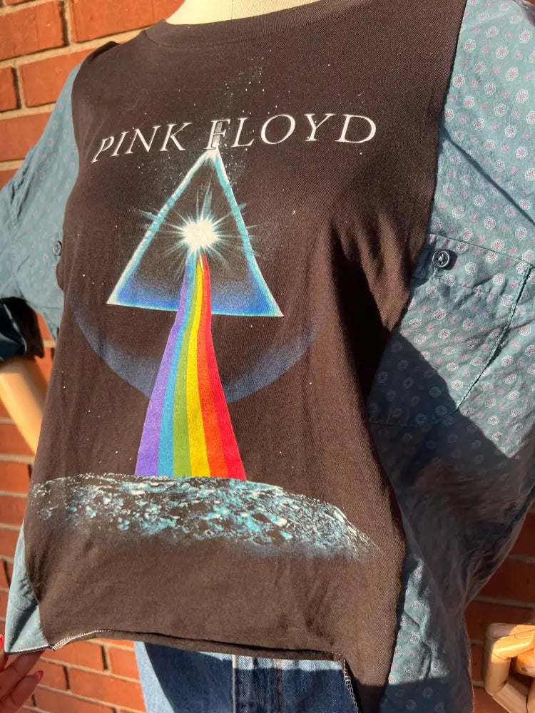 Reworked Pink Floyd Long Sleeve Shirts & Tops