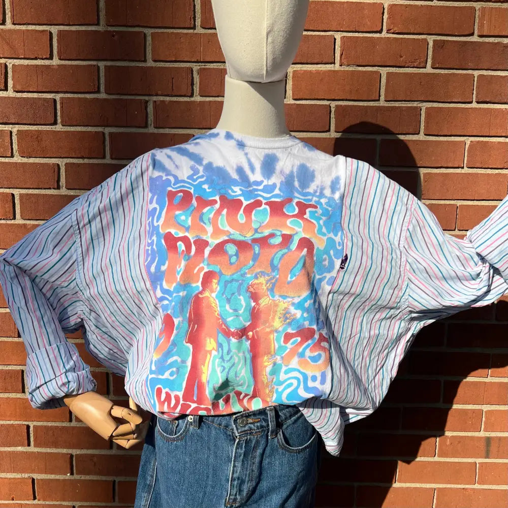 Reworked Pink Floyd Long Sleeve Shirts & Tops