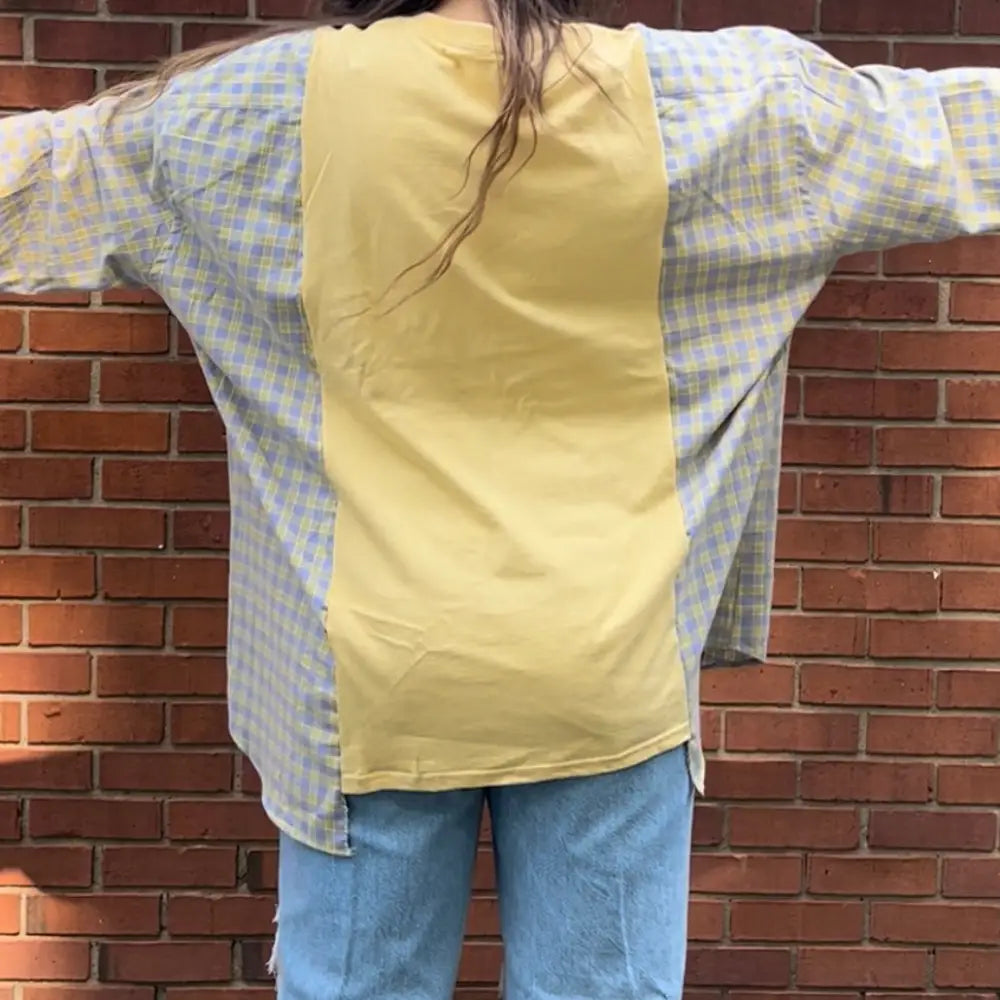 Reworked Purdue University Long Sleeve Shirts & Tops