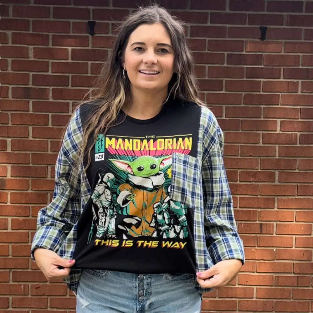 Reworked Star Wars Long Sleeve Shirts & Tops