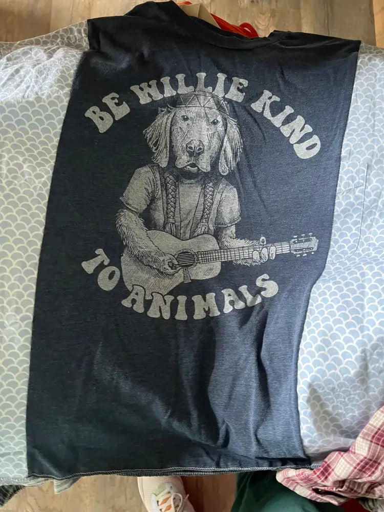 Reworked Willie Nelson Short Sleeve Shirts & Tops