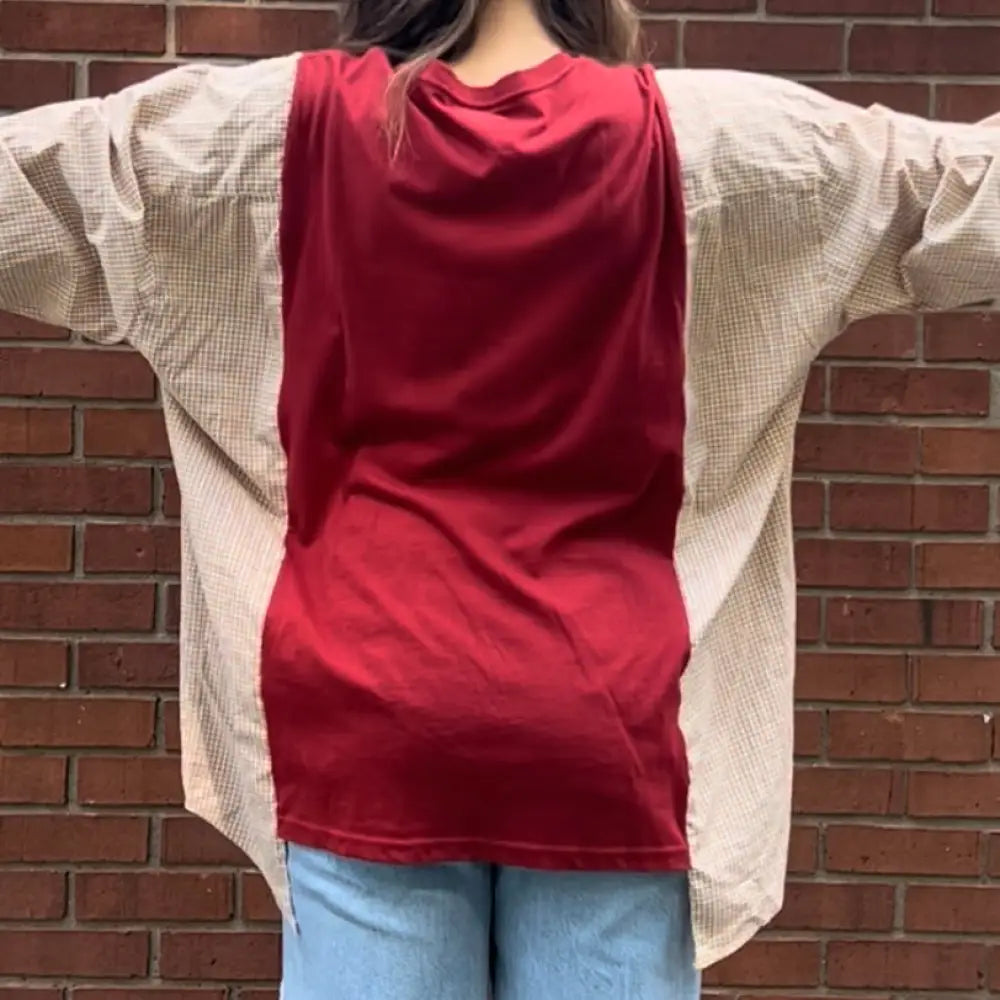 Reworked Wrangler Long Sleeve Shirts & Tops