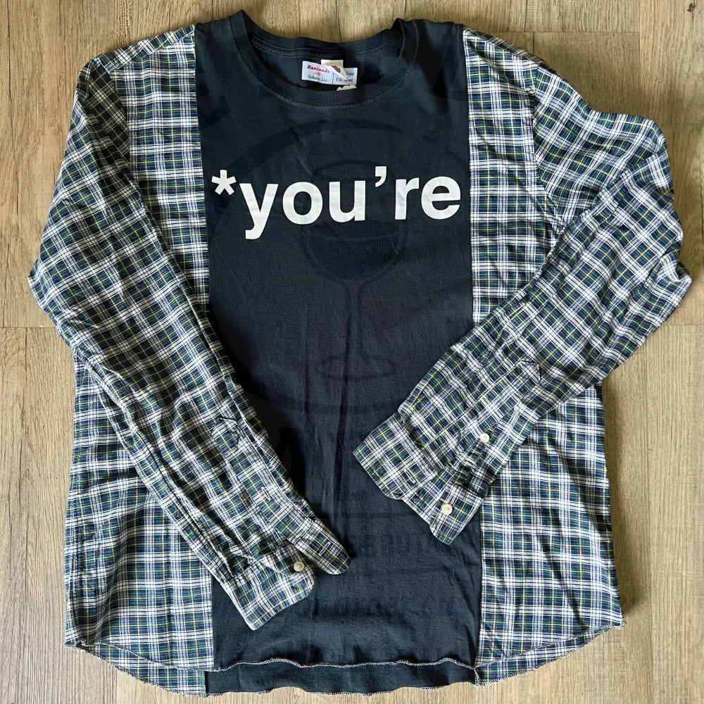 Reworked *You’re Long Sleeve Shirts & Tops
