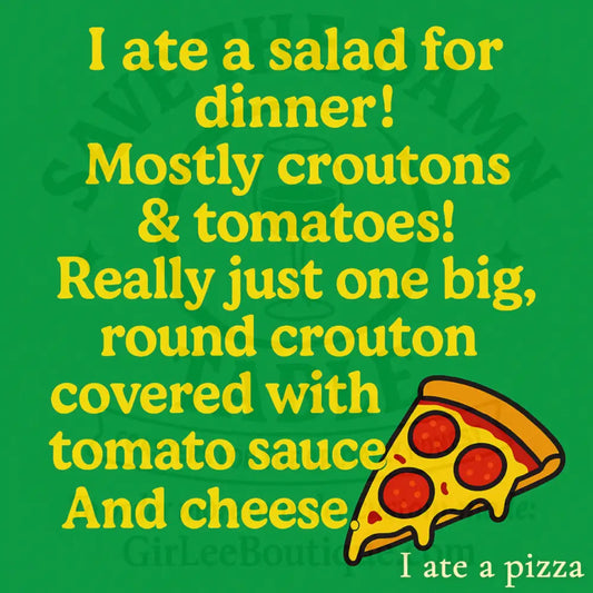 Technically a Salad — It Had Tomatoes and Everything Coaster