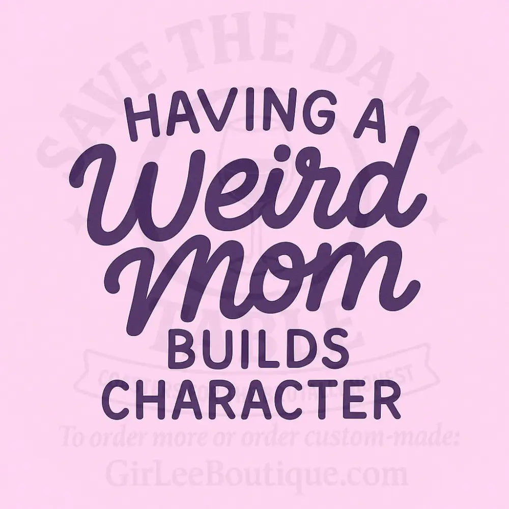 Thanks Mom. I’m Quirky and Unapproachable Now Coaster