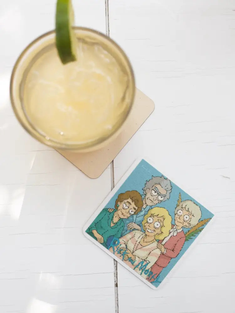 The Golden Girls Rick and Morty Coaster Coaster