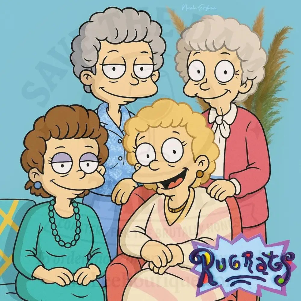 The Golden Girls Rugrats Coaster Coaster