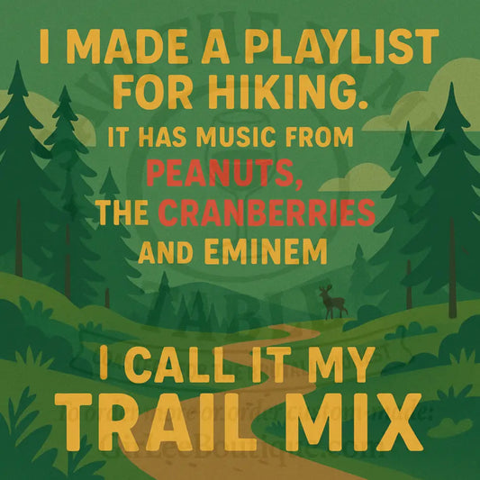 Trail Mix Playlist Coaster