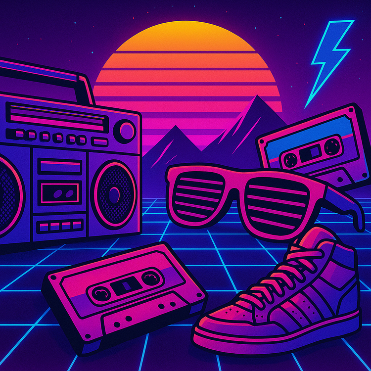 Totally 80s Coasters