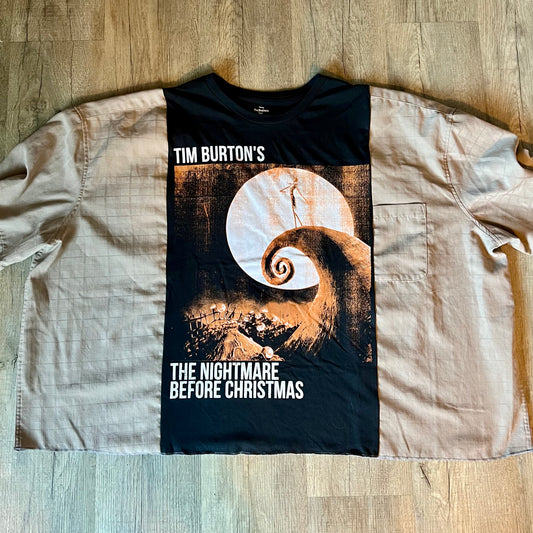 Reworked Nightmare Before Christmas Short Sleeve