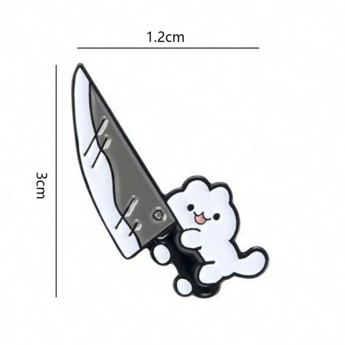 Step 2 - Cat Knife Pin