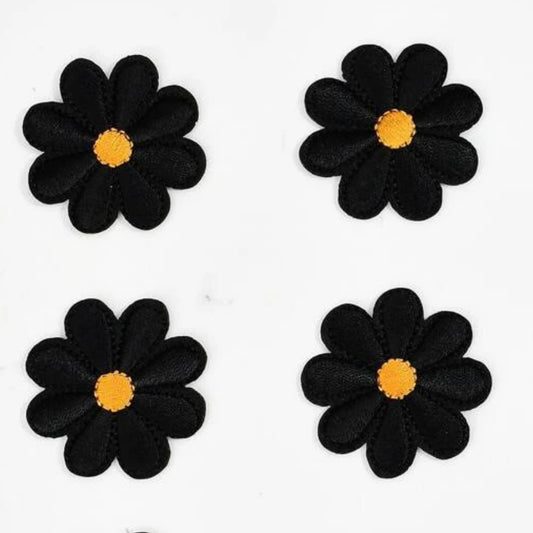 Step 2 - Black Daisy Patch